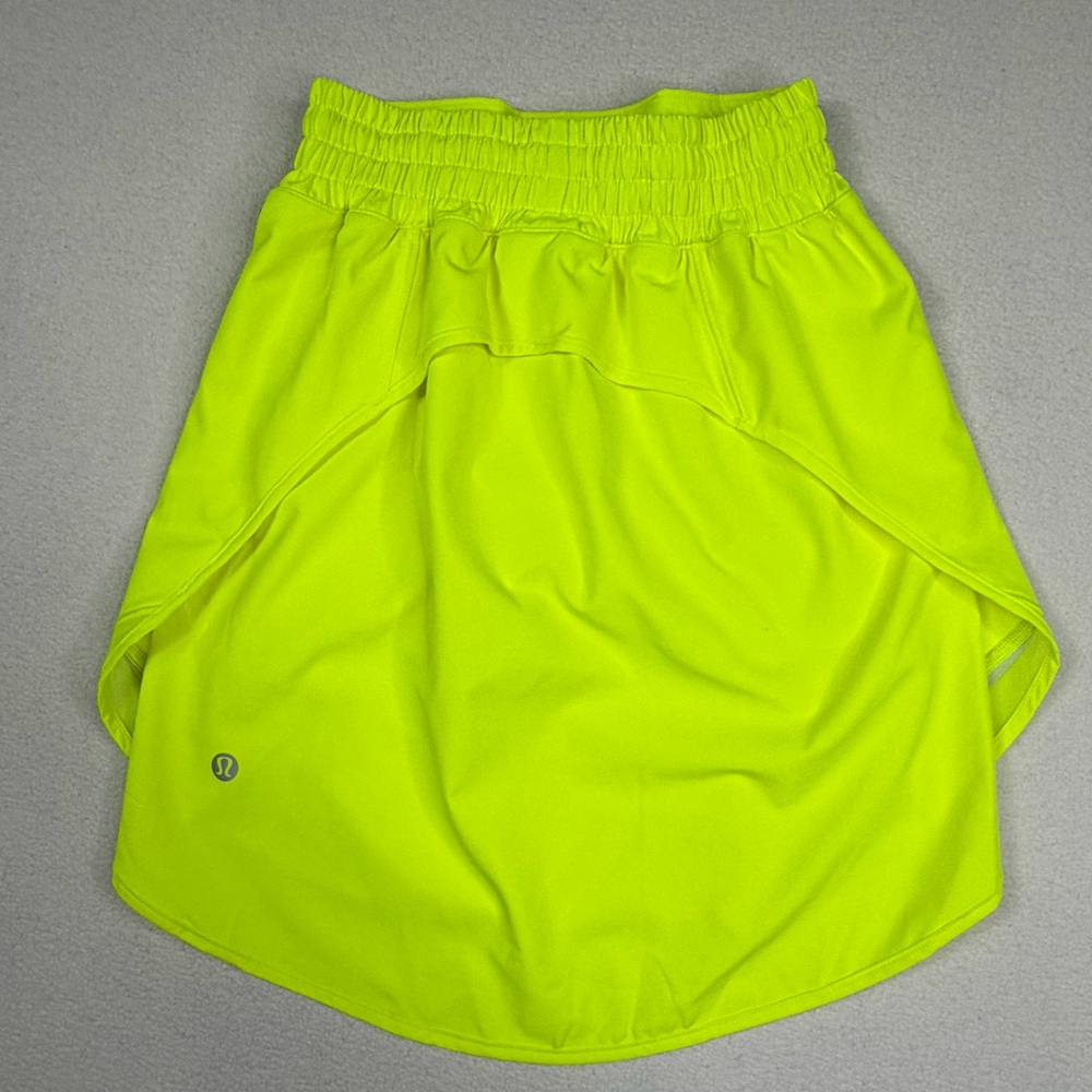 Lululemon Hotty Hot High-Rise Skirt *Long•Highlight Yellow - Picture 10 of 15